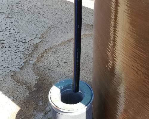 Serbatoi ad asse verticale a fondo piatto